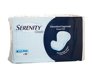 Serenity Serenity Pannolone Sagomato Plus - Pacco da 30 pezzi x 2000 g