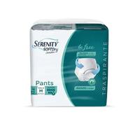 Serenity Serenity Soft Dry Sensitive - 12 Pants Pannoloni A Mutandina Assorbente Per Incontinenza Super Taglia M