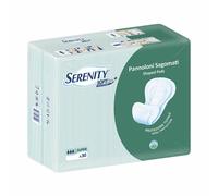 Serenity Soft Dry+ Sagomato Super + Aloe Pannolone per Incontinenza, 30 Pezzi