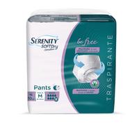 Serenity Soft Dry Sensitive Be Free - Pannoloni a mutandina per l'incontinenza M, 10 pezzi