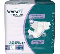 Serenity Soft Dry - Sensitive Pannolone Mutandina Taglia XL Maxi, 15 pannoloni