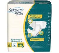 Serenity Soft Dry Sensitive Extra Pannoloni Mutandina Per Adulto Taglia L Confez