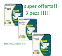 Serenity Softdry Pannolone Assorbenza Extra Taglia L Offerta Tot 45 Pezzi