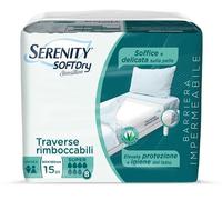 serenity Soft Dry Sensitive Traversa Assorbente Super 80x180 15 Pezzi