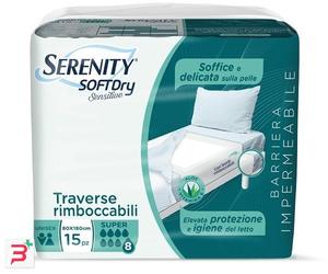 SERENITY TRAVERSA SD SENSIIVE SUPER 80X180 CM 15 PEZZI