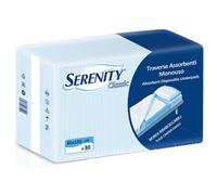 SERENITY TRAVERSE 80X180 30PZ RIMBOCCABILI SALVAMATERASSO PER INCONTINENZA