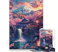Serenity ﹨u Puzzle di tranquillità da 1000 pezzi per adolescenti, gioco di logica mentale, evasione rilassante, arte dai bordi sottili, oggetto da collezione (38x52cm)