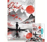 Serenity ﹨u Puzzle di tranquillità da 1000 pezzi per adolescenti, gioco di logica mentale, evasione rilassante, bordo fine, oggetto da collezione (38x26cm)