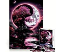 Serenity﹨u Puzzle per adulti, 1000 pezzi, rompicapo, rilassante, con schema di assemblaggio, oggetto ideale per i desideri di Babbo Natale (38x52cm)