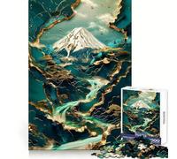Serenity ﹨u Tranquility Puzzle da 1000 pezzi per adulti Giocattolo intelligente Divertente e silenzioso Bordi lisci Regalo per le feste (50x75cm)