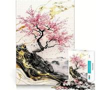 Serenity ﹨u Tranquillità Puzzle da 1000 pezzi per adolescenti Giocattolo di logica avanzata Evasione calma Bordo trasparente Regalo di compleanno (50x75cm)