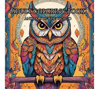 Serenity Wildlife: Adult Coloring Book For Mind Clarity: Relax and Unwind with the Beauty of the Wildlife