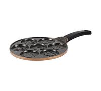 serenk Divertente padella per pancake, resistente ai graffi e ai tagli, in alluminio pressofuso per cuocere il pane, cucina divertente per casa e cucina