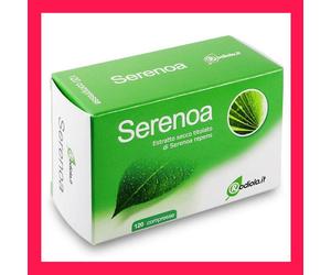 Serenoa Repens 120 compresse, capelli più sani. Dose da 320mg (640 al giorno)