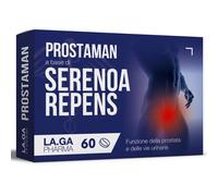 SERENOA REPENS Prostata Integratore 60 Compresse con Saw Palmetto Boswellia