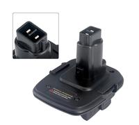 Serenophile Adattatore di alimentazione compatibile con dewalt DM18D DCA1820, convertitore di batteria al litio da 20 V a 18 V NiCd, caricabatterie di ricambio nero per strumenti dewalt