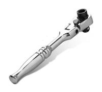 Serenophile Cricchetto flessibile a 14 denti con 72 denti per l'accessibilità dello spazio stretto (manico rotondo)