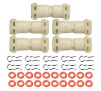 Serenophile Kit connettore Thermoblock acqua per macchine da caffè completamente automatiche Saeco, tubo a forma di I con guarnizioni e anelli di serraggio, set di ricambio