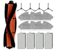 Serenophile Kit di pezzi di ricambio per Dreame per mova M1 e trouver M1 Robot aspirapolvere, include spazzola principale, spazzole laterali, filtri e panni per mocio