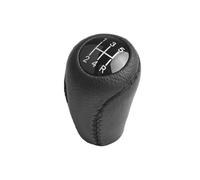 Serenophile Pomello del cambio manuale, pomello per auto in pelle, per Mazda 3 BL 2006-2012, Mazda 5 CR CW, Mazda 6 GH, CX-7 ER, MX-5 NC, ricambio nero