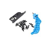 Serenophile Set di 18 attrezzi per irrigazione a goccia 2 in 1 con perforatore, tagliatubi, ugelli e connettori per tubi da 1/4 di pollice, giardino, fattoria, serra