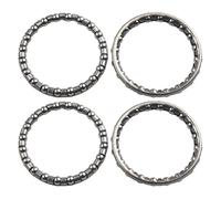 Serenophile Set di 4 cuscinetti a sfera da 40 mm per cuffie, cuscinetti a sfera in acciaio per bici da corsa e mountain bike, pieghevoli, forcella anteriore e movimento centrale