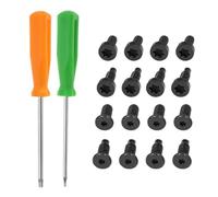 Serenophile Set di viti di sicurezza e cacciaviti, 16 pezzi, compatibile con campanello ad anello, per t6 per t15 per punte torx per installazione e sostituzione del campanello intelligente