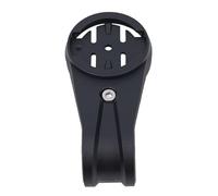 Serenophile Supporto per computer da bici, supporto per bicicletta, staffa di supporto TT per contachilometri Garmin iGPSPORT, adattatore aero-bar in plastica leggera, nero