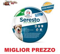 Seresto collare antipulci per cani : per cani fino a8 kg (38 cm)
