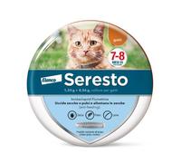Seresto Collare per Gatti - 38 cm - Antiparassitario per gatti - 1° ORDINE? scegli lo sconto BZR5 / BZR20 + 200 punti fedeltà grigio