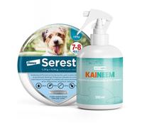 SERESTO Oltre 8 Kg + Kaineem 300 ml → Collare Antiparassitario + Olio Neem Cani