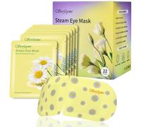 Serfeymi - Maschera per occhi con vapore auto-riscaldante, 22 pezzi - Maschera per gli occhi monouso per il sonno, riscaldante, per occhi gonfi e secchi, impacco caldo umido, lenisce l'affaticamento