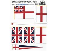 Sergal HMS Victory 1:78 - set di bandiere