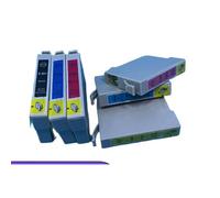 SErgcrFXb T801 T0801 T0802 T0803 T0804 T0805 T0806 Cartuccia a inchiostro compatibile a colori Compatibile con modelli di stampante Stilo foto R265 RX610 per numero di parte 0801(3SET)