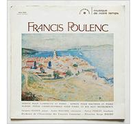 Serge Baudo - Francis Poulenc: Sonate Pour Clarinette Et Piano, Sonate Pour Hautbois Et Piano, Aubade, Poemes Choregraphiques Pour Piano and Dix-huit instruments [LP]