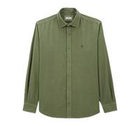 Serge Blanco Camicia a Maniche Lunghe Charles in Velluto - Moda Uomo, Militare, S