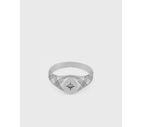 Serge DeNimes Silver Foster Ring men Rings silver in taglia:18 MM