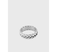 Serge DeNimes Silver Laurel Ring men Rings silver in taglia:18 MM