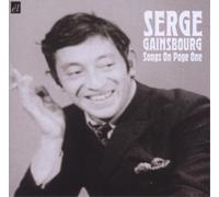 Serge Gainsbourg Songs On Page One (CD) Album