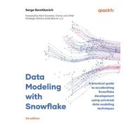 Serge Gershkovich Data Modeling with Snowflake (Tascabile)