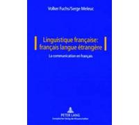 Serge Meleuc Volker F Linguistique Française: Français Langue Étran (Tascabile)