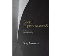 Serge Moscovici Social Representations (Copertina rigida)