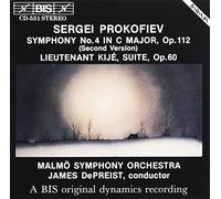 Serge S. Prokofieff/Depreist/Malmo So - Symphony 4/Lieutenant Kije Sui