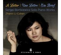 Sergei Bortkiewicz A Letter: Sergei Bortkiewicz Solo Piano Works (CD) Album