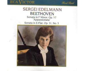 Sergei Edelmann Beethoven: Piano Sonatas: in F,Op. 57 / in E flat,Op. 31,No (CD)