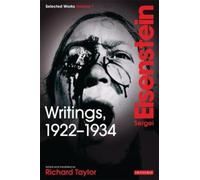 Sergei Eisenstein Writings, 1922-1934 (Tascabile)