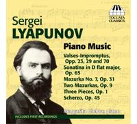 Sergei Lyapunov Sergei Lyapunov: Piano Music (CD) Album