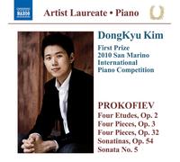 Sergei Prokofiev Prokofiev: Four Etudes, Op. 2/Four Pieces, Op. 3/... (CD) Album
