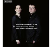 Sergei Prokofiev Prokofiev/Górecki/Ysaÿe: Sonatas for Two Violins (CD) Album