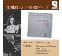 Sergei Prokofiev Prokofiev: Sonate No. 7, Op. 83 En Si Bemol/... (CD) Album